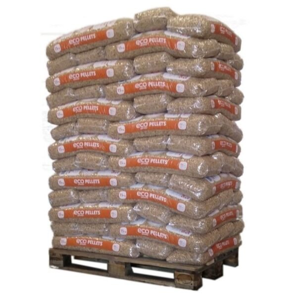 PELLET ECOPOWER – PALETTE DE 65 SACS DE 15 KG